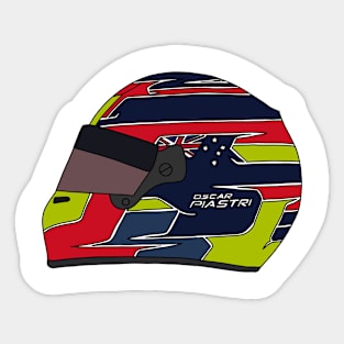 Oscar Helmet Sticker